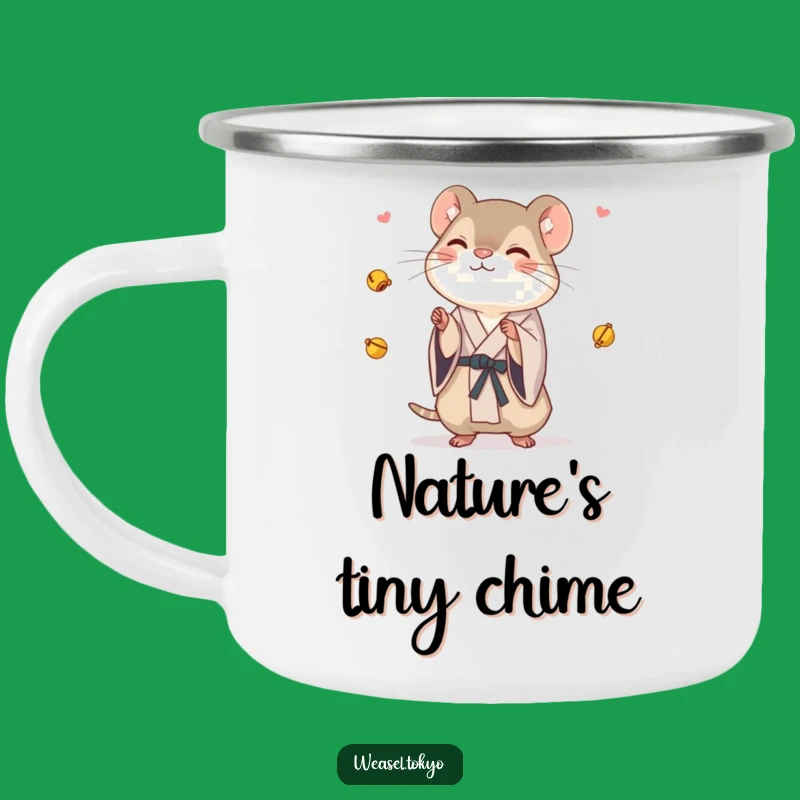 Funny Weasel Campfire Jingle Mug: Hilarious Outdoor Companion