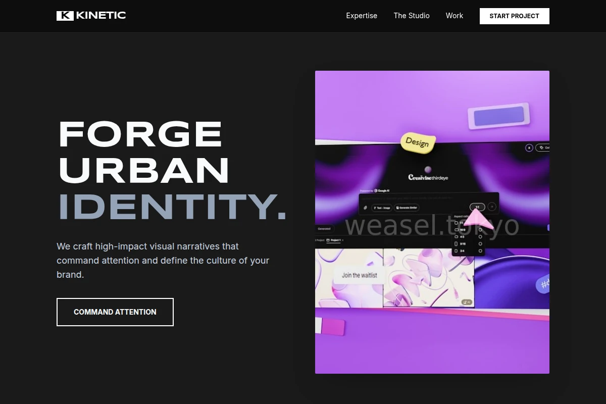 Kinetic Creative Direction