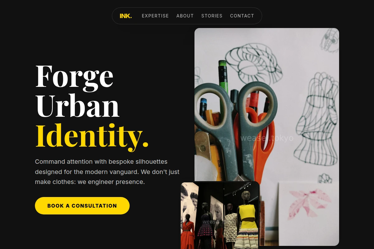 Ink Fashion Design