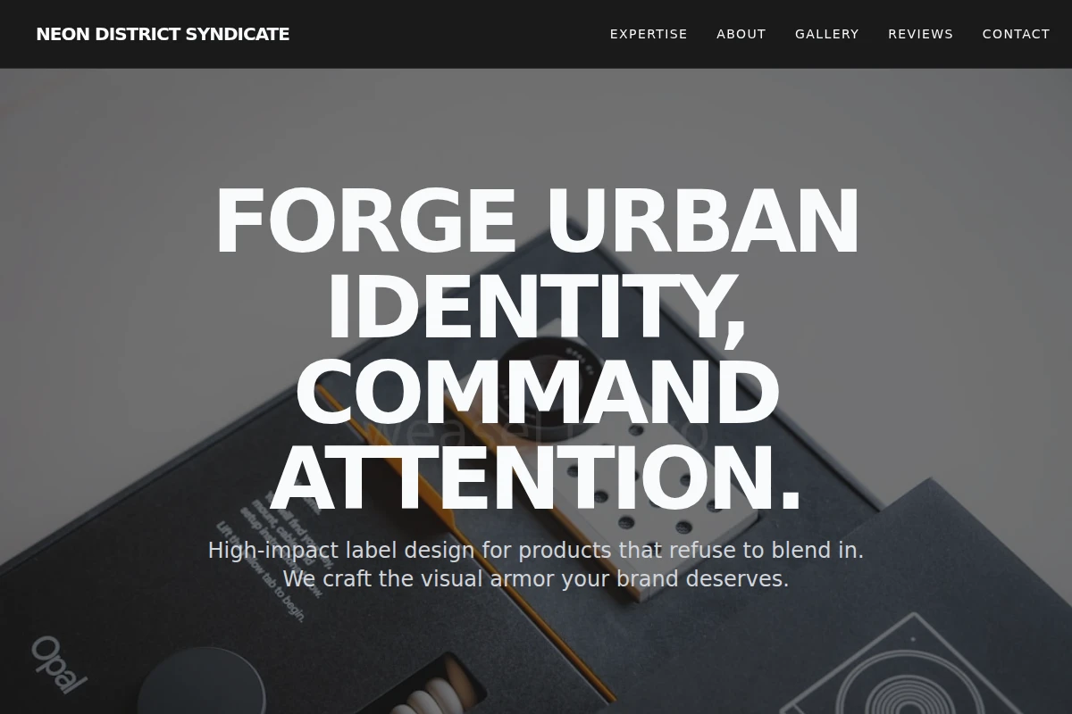 Label Product Design