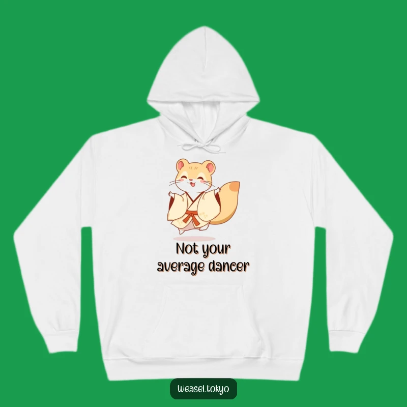 Funny Weasel Kimono Hoodie: Cozy Up with This Hilarious Dancing Animal